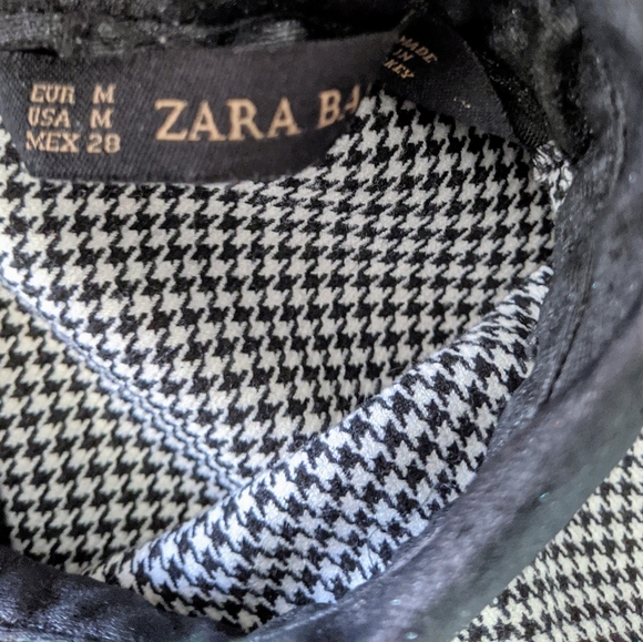 Zara black and white plaid dress 👗 - Picture 3 of 4